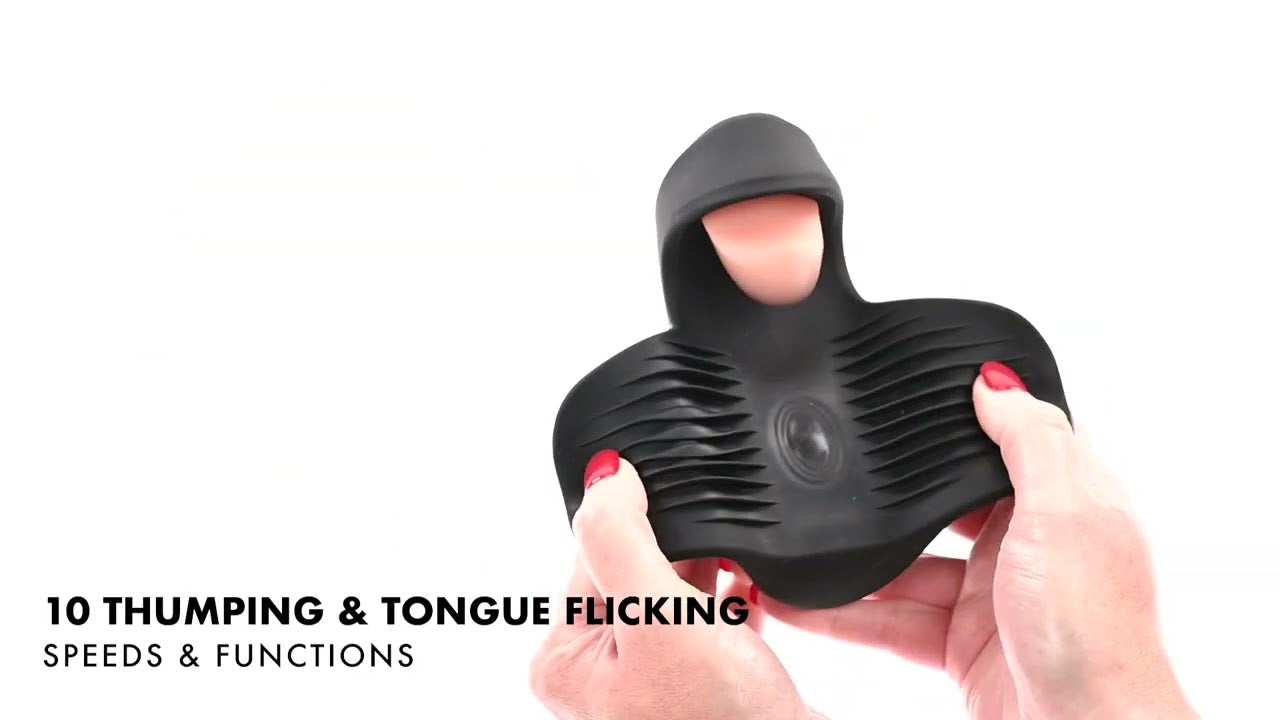 Zero Tolerance LICK THE TIP – Vibrating & Flicking Masturbator