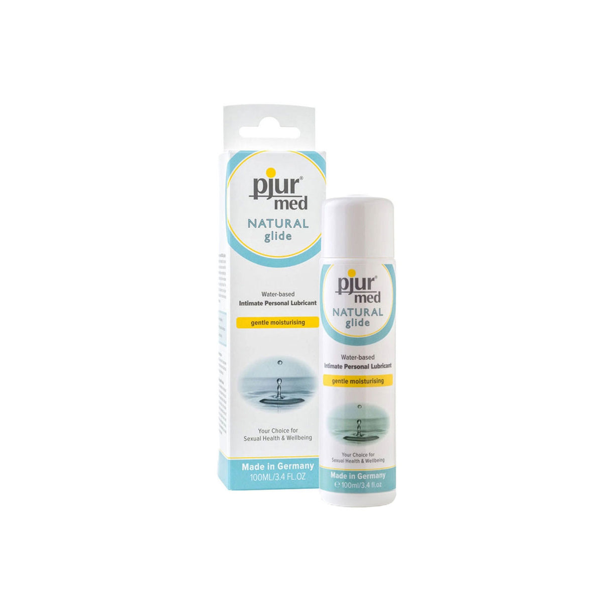 pjur Med Natural Glide 100 ml – Moisturising Lubricant for Sensitive Skin