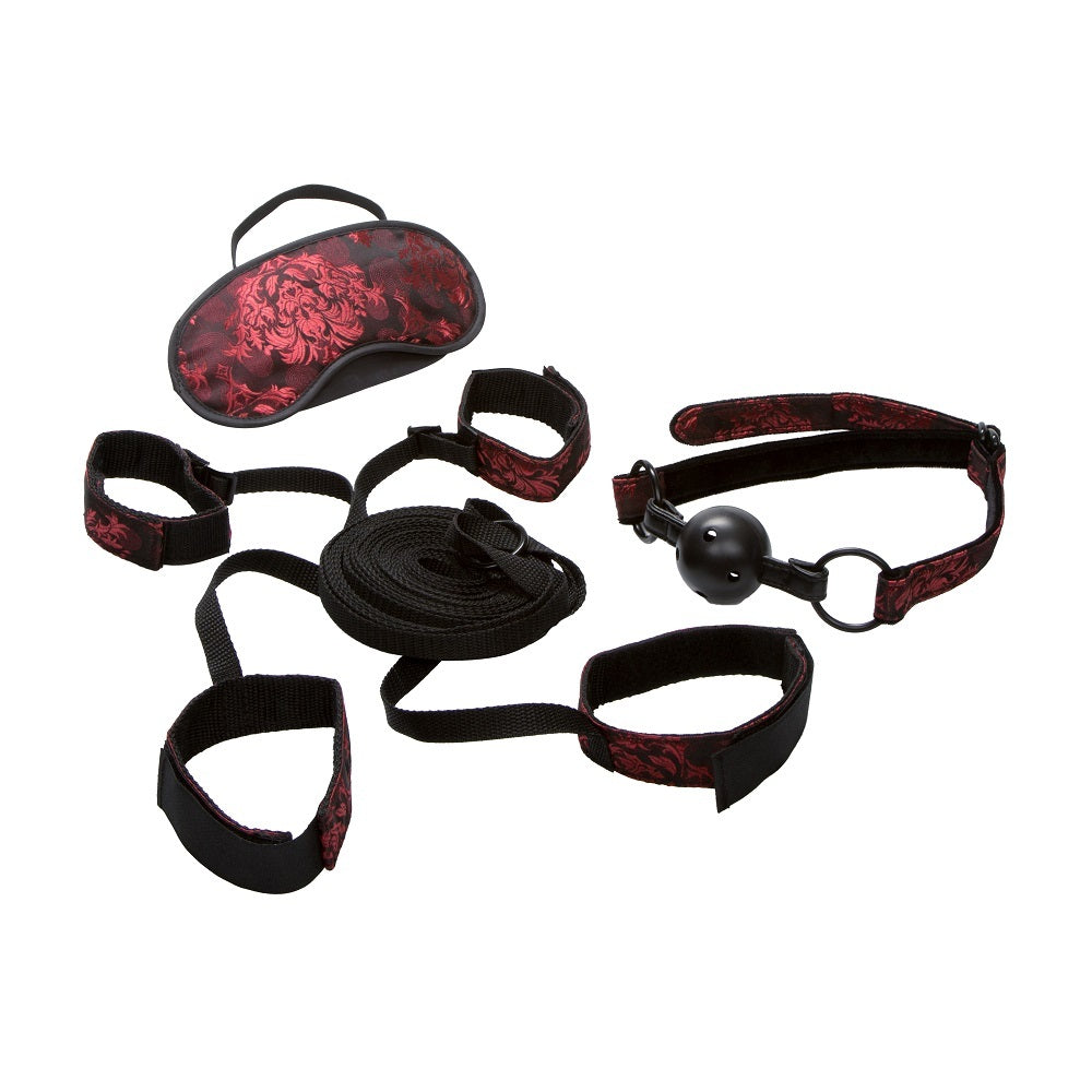 Scandal Bed Restraint Kit - Plush & Comfortable, Adjustable Cuffs