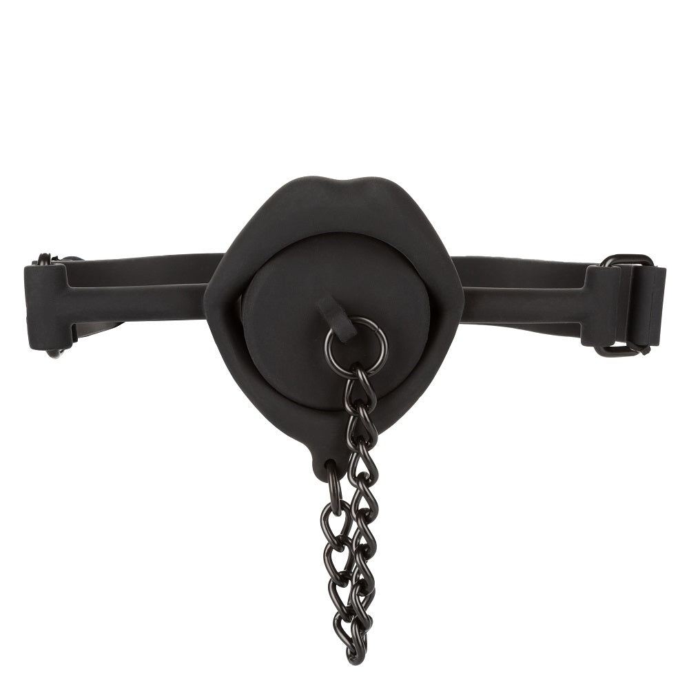 CalExotics Scandal Silicone Stopper Gag – Adjustable Open-Mouth Gag
