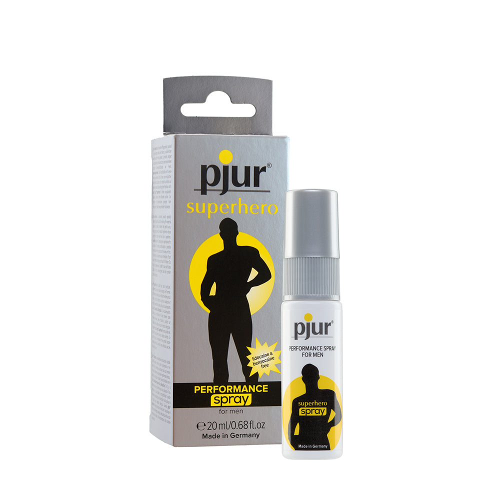 pjur Superhero Performance Spray – Delay Spray for Men (20ml)