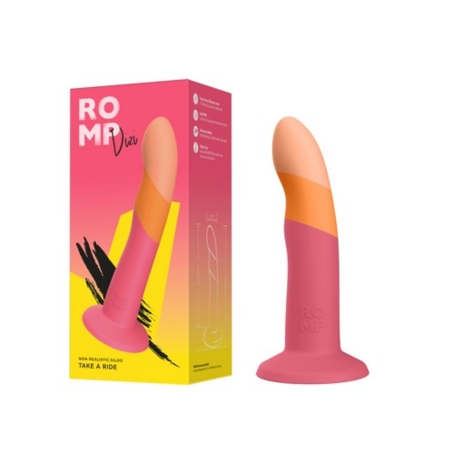 Romp Dizi | Curved 7-Inch Dildo for P-Spot & G-Spot | Suction Cup & Harness-Compatible