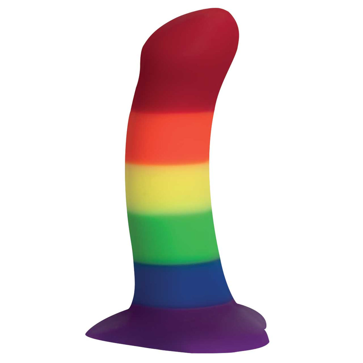Amor Pride Edition - Small Silicone Dildo for Beginners, Harness Compatible