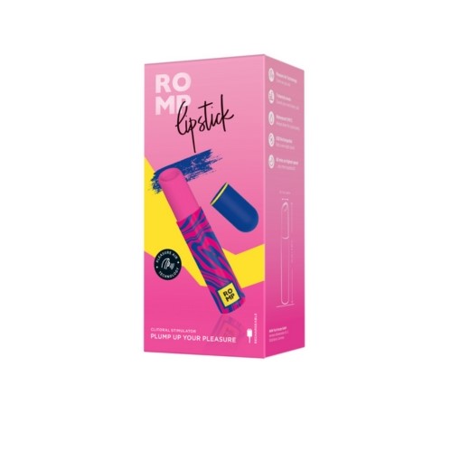 Romp Lipstick Compact Clitoral Stimulator | 7 Intensities | Waterproof & Body-Safe
