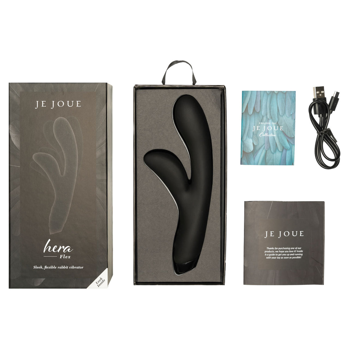 Je Joue Hera Flex Rabbit Vibrator - Body Flex Technology