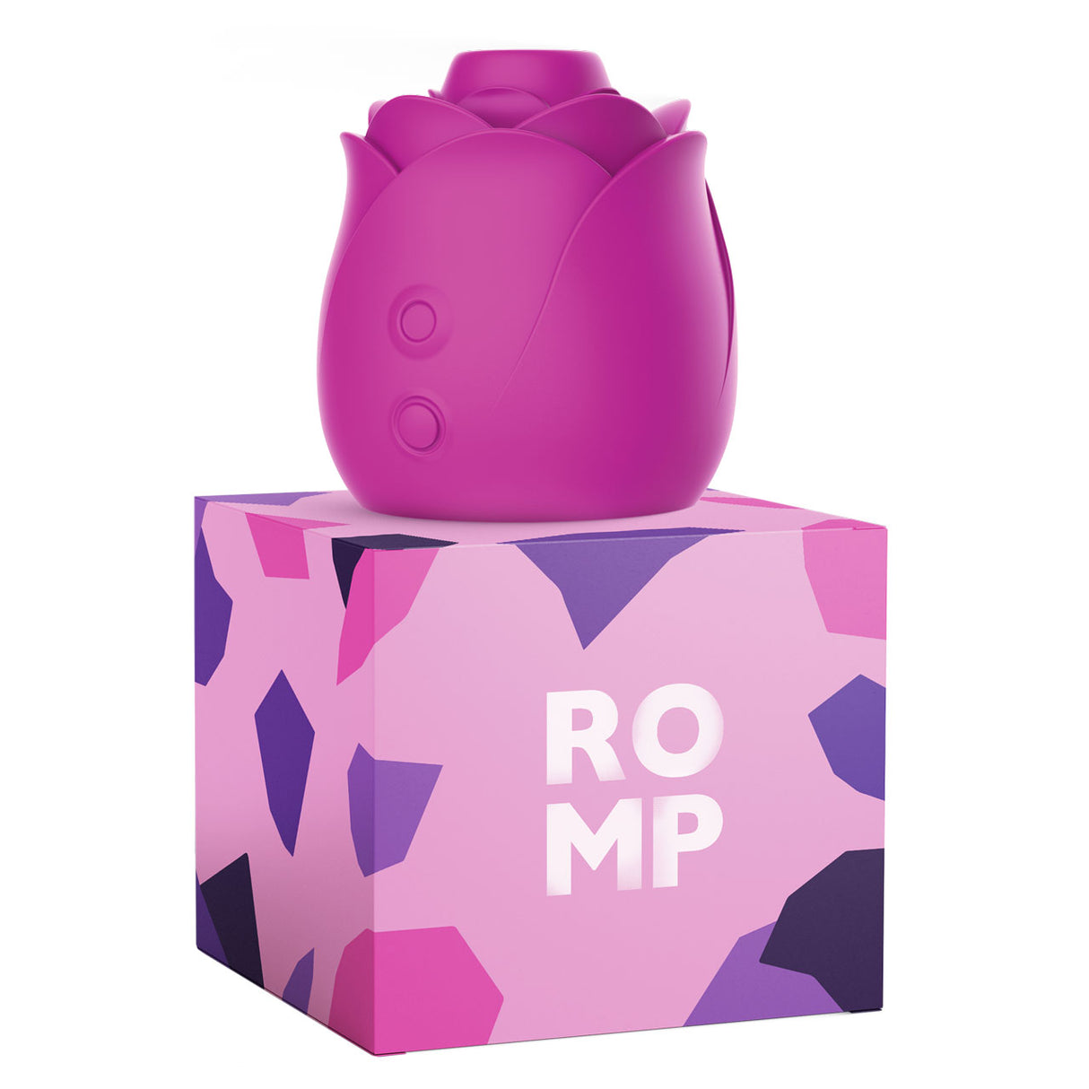 Romp Rose Clitoral Vibrator - Pleasure Air Pressure with 10 Vibration Patterns