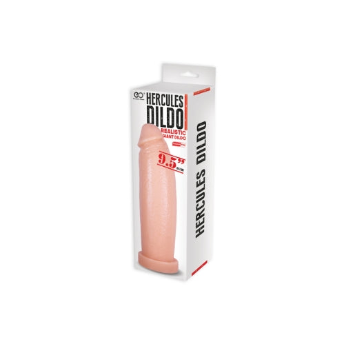 Hercules PVC Dildo 9.5" Flesh - Realistic Giant Dildo