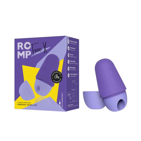 Romp Free X Compact Clitoral Stimulator with Air Pulse Technology