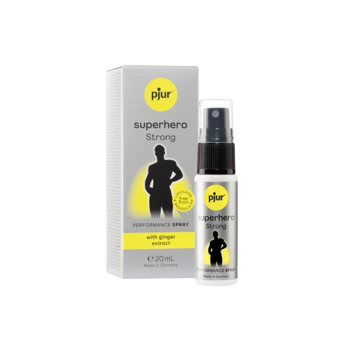 pjur Superhero Strong Spray 20ml - Delay Spray for Longer Lasting