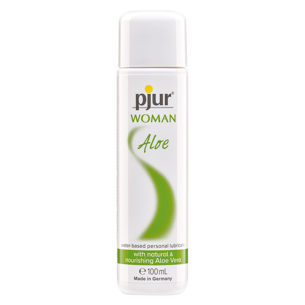 pjur Woman Aloe - Natural, Hydrating Water-Based Lubricant with Aloe Vera (100mL)