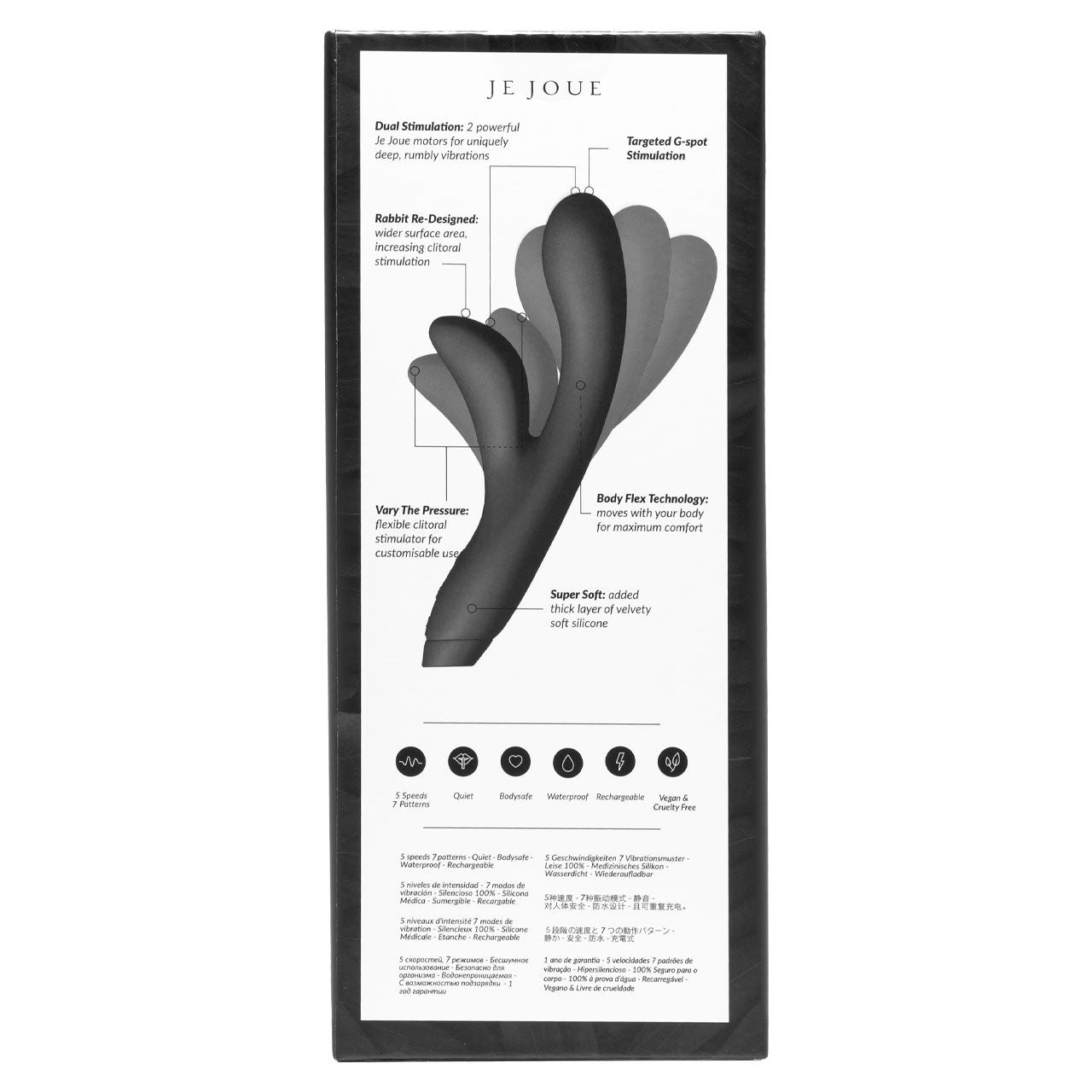 Je Joue Hera Flex Rabbit Vibrator - Body Flex Technology