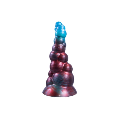 7.5" Mix Color Silicone Monster Dildo - Flexible with Strong Suction Cup