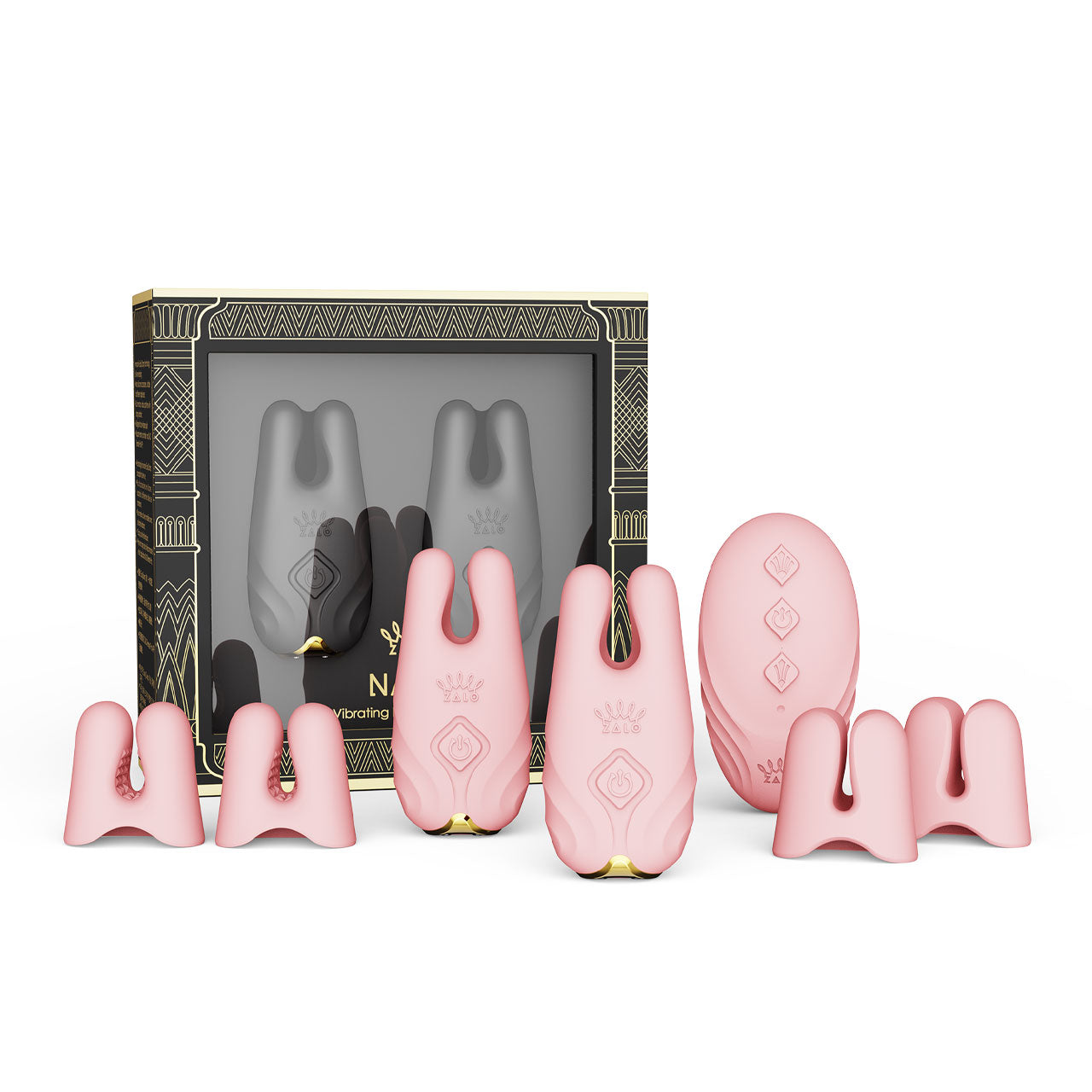 Nave Remote Controlled Vibrating Nipple Clamps