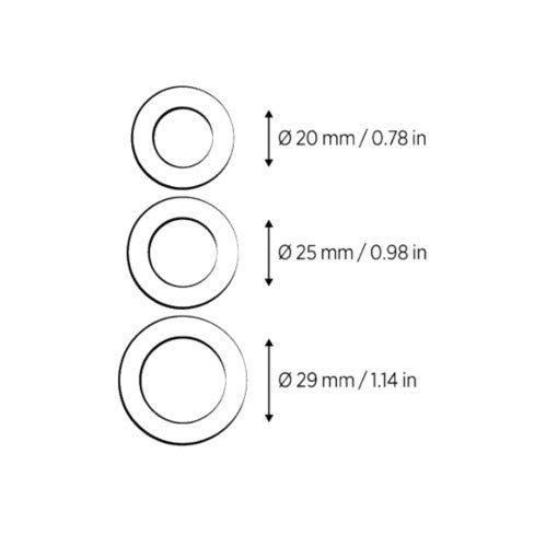 Romp Remix Trio - Set of 3 Stretchy Penis Rings | Body-Safe & Durable