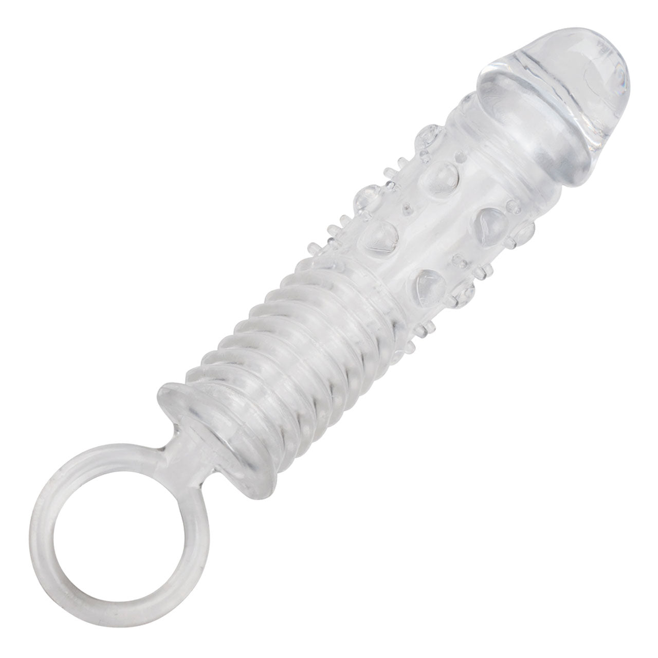 3 Piece Textured Extension Set | Ribbed Sleeves | Body-Safe