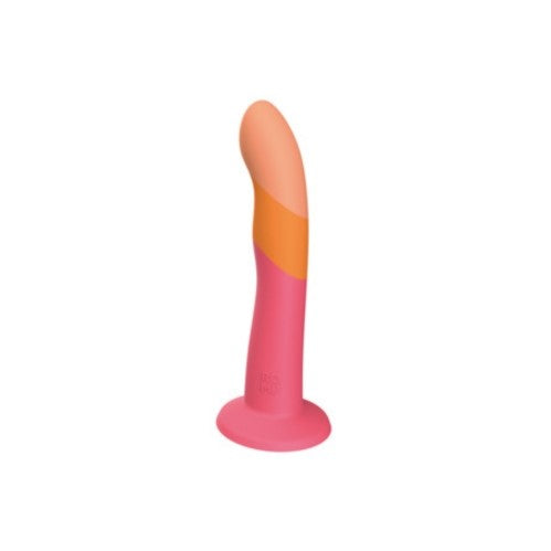 Romp Dizi | Curved 7-Inch Dildo for P-Spot & G-Spot | Suction Cup & Harness-Compatible
