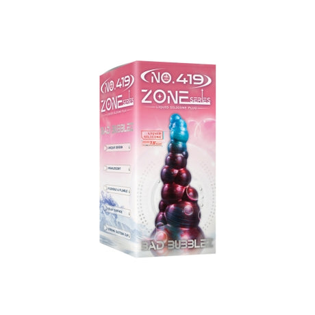 7.5" Mix Color Silicone Monster Dildo - Flexible with Strong Suction Cup