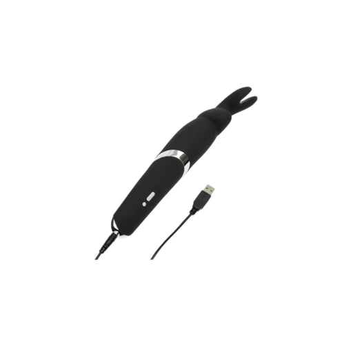 Happy Rabbit Rechargeable Wand Vibrator - 10 Vibrations, Easy-Grip Handle
