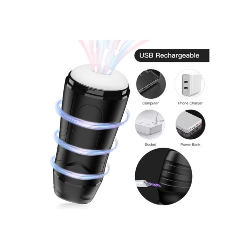 Bonnd Blown XL Male Masturbator | Automatic Vibration & Suction | Lifelike, Body-Safe