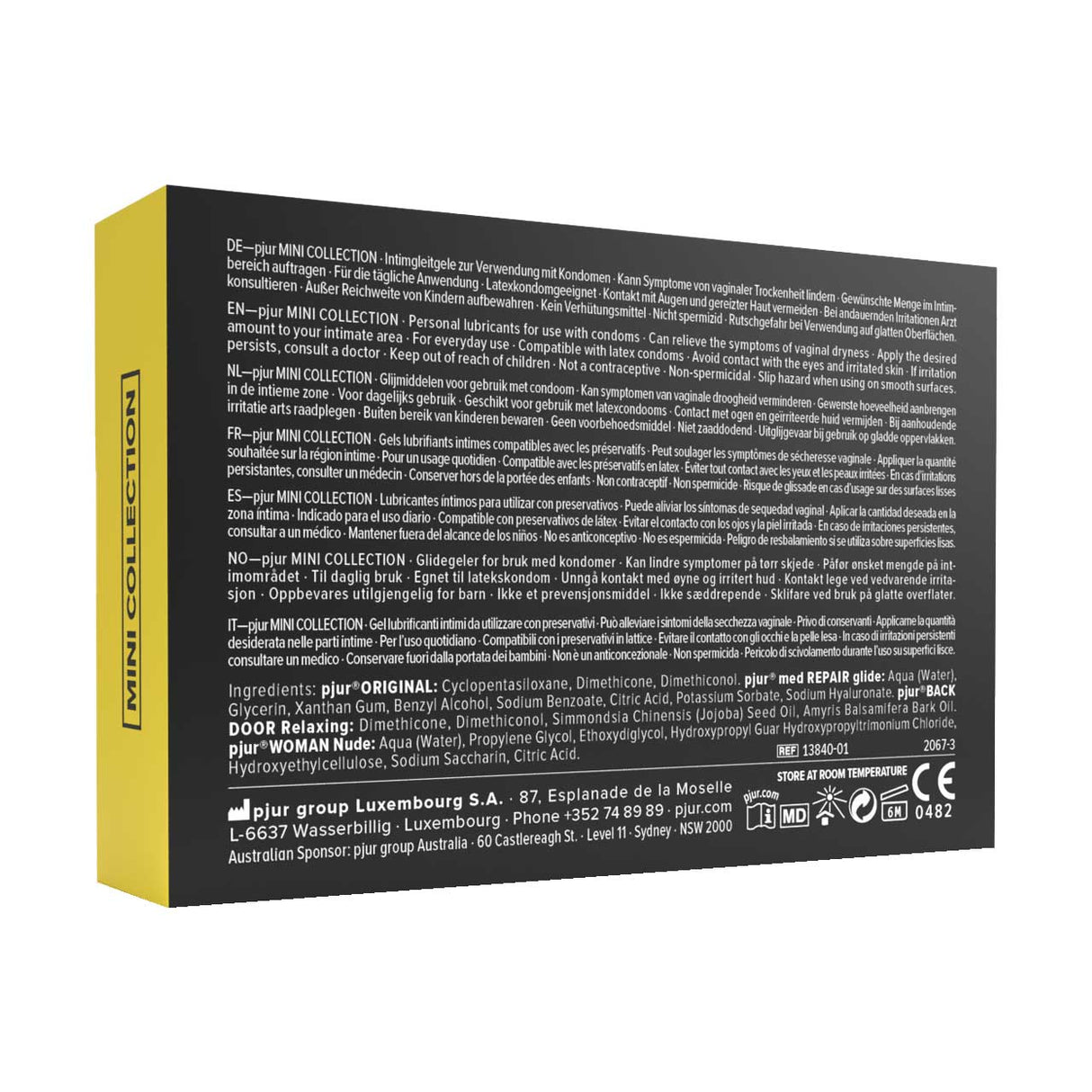 pjur Mini Collection – Best-Selling Lubes in a Special Edition Set