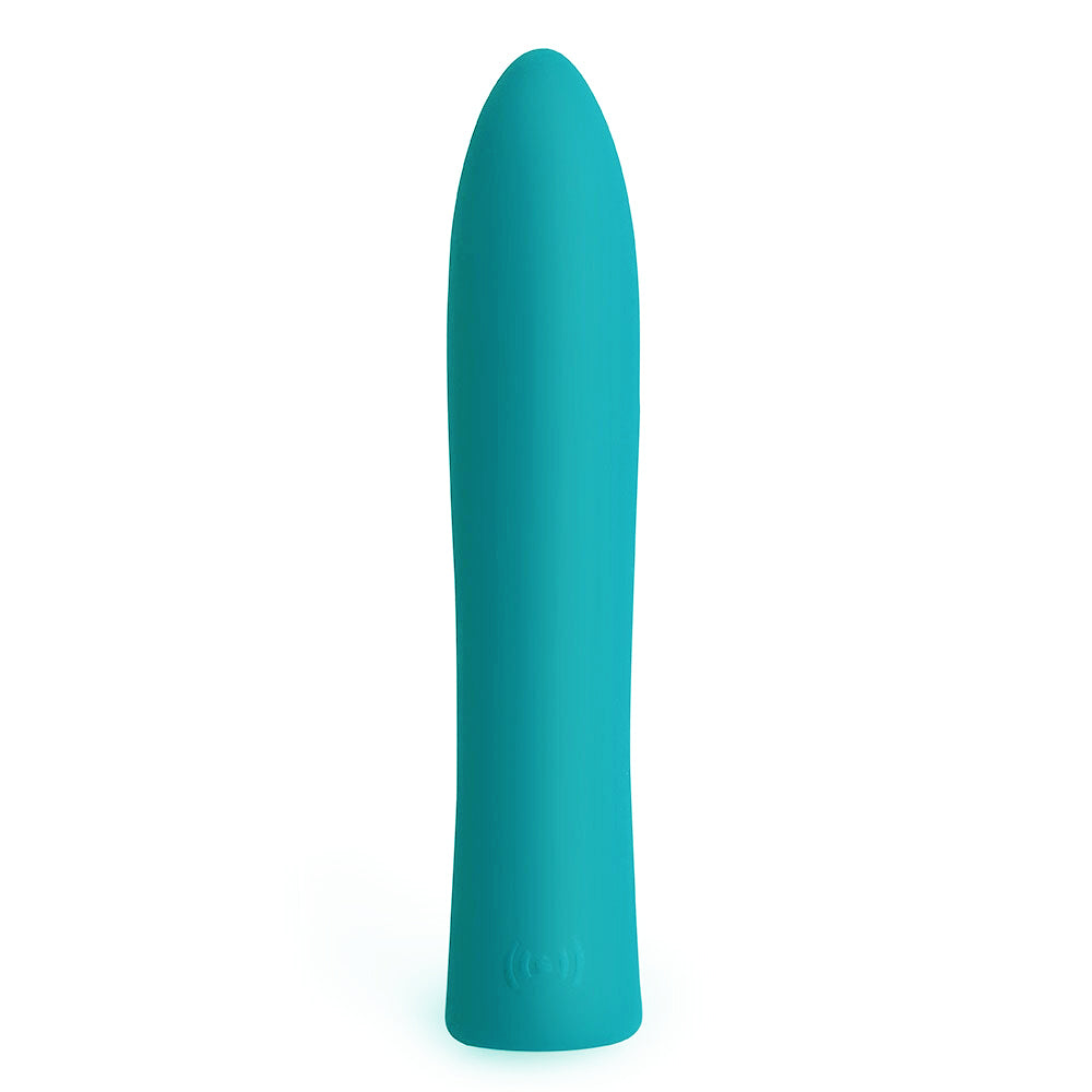 Erryn Teal | Compact Vibrator with 10 Modes & Silky Silicone | Body-Safe & Waterproof