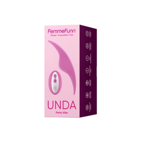 Unda Panty Vibrator - Remote Controlled, Slim, Powerful & Waterproof