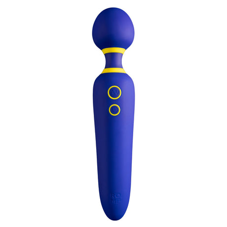 Romp Flip Wand Vibrator - Flexible Head, 10 Vibrations, Waterproof & Whisper Quiet