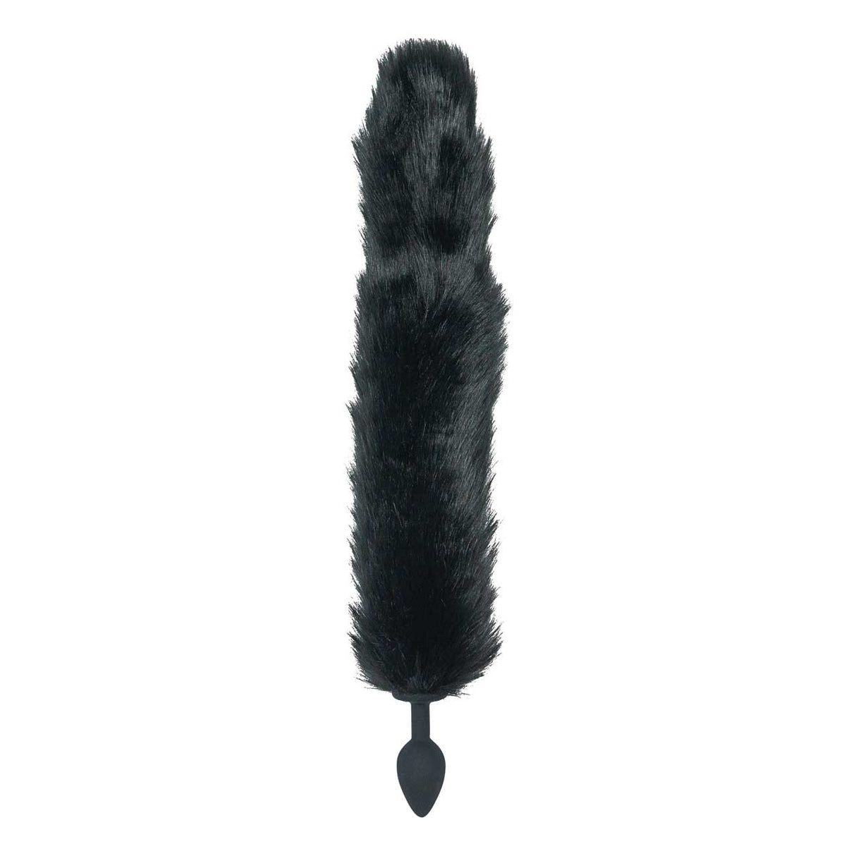 Punishment Fox Tail Smooth Silicone Butt Plug - 18" Tail