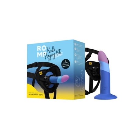 Romp Piccolo Pegging Kit - Curved Shaft with Adjustable Harness (5")