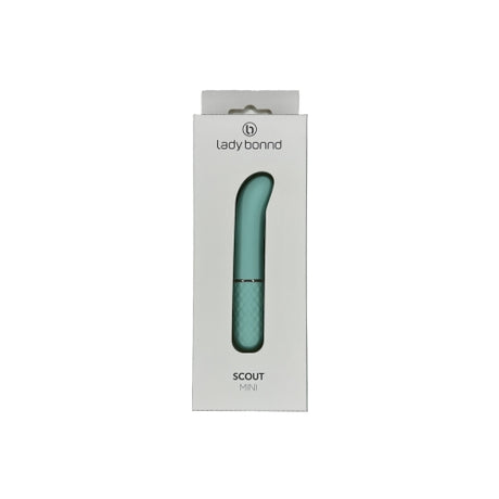 Lady Bonnd Scout Waterproof Mini Curved Tip Bullet Vibrator with 10 Modes