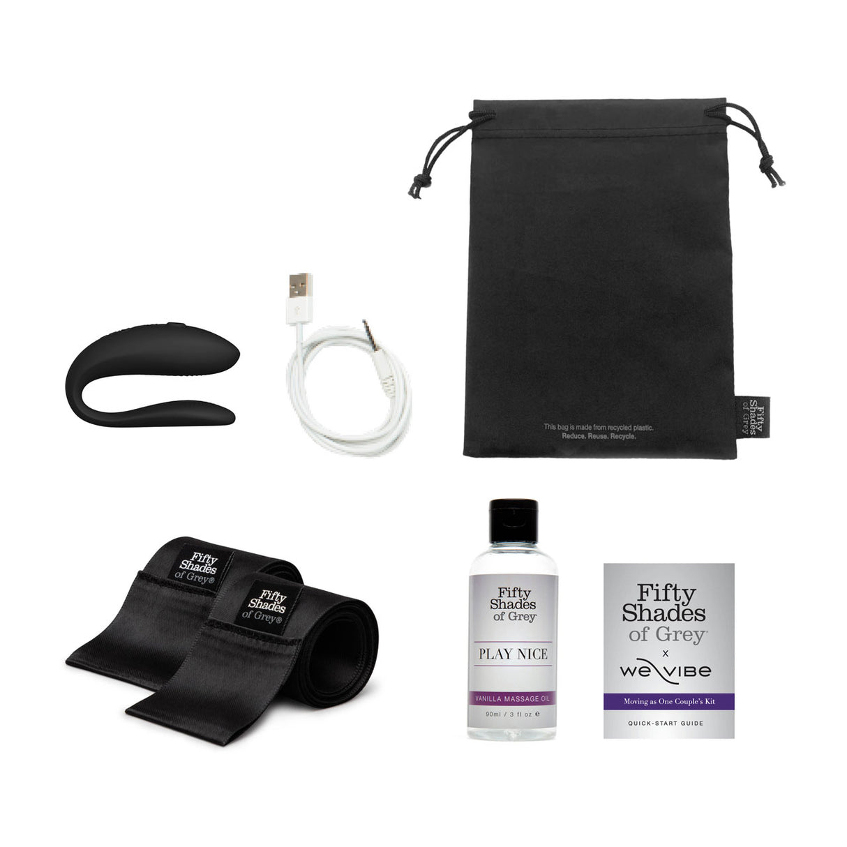 Fifty Shades of Grey x We-Vibe Sync Lite - Couples Kit