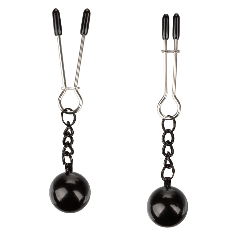 CalExotics Weighted Nipple Clamps - Tweezer Grip