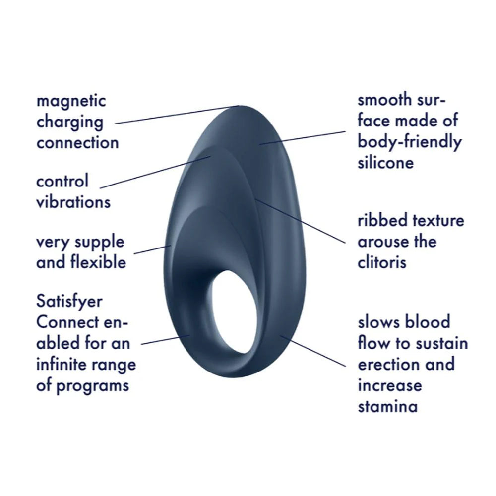 Satisfyer Mighty One - App Controlled Vibrating Cock Ring
