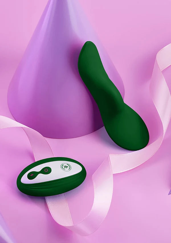 Unda Panty Vibrator - Remote Controlled, Slim, Powerful & Waterproof | Green