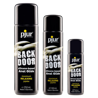 pjur Back Door Relaxing Anal Glide – Extra-Long Lasting Silicone-Based Anal Lubricant