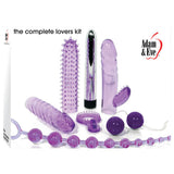 Adam & Eve The Complete Lovers Kit – 7 Piece Purple Couples Set