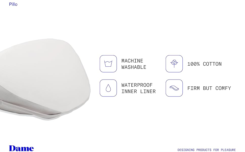Dame Supportive & Discreet Sex Pillow for Comfort & Better Positions