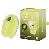 Satisfyer Glowing Ghost Yellow | Air Pulse + Vibration | Glow-in-the-Dark | Body-Safe Silicone