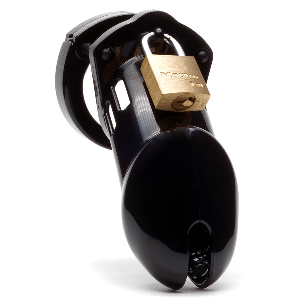 CB-6000 Chastity Cock Cage Kit – Black 3.25"