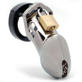 CB-6000 Chastity Cock Cage Kit - Chrome 3.25"