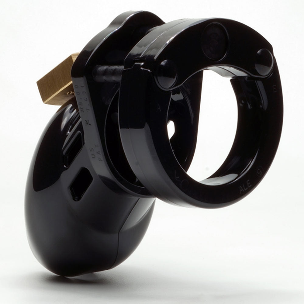 CB-6000S Chastity Cock Cage Kit - Black 2.5"