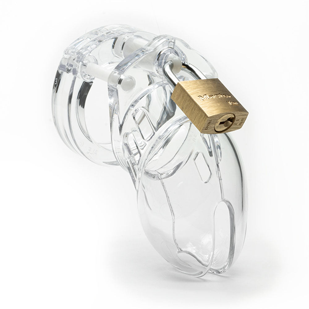 CB-X CB-6000S Clear Chastity Cage Kit – 2.5"