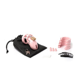CB-X CB-6000S Pink Chastity Cage Kit – 2.5"