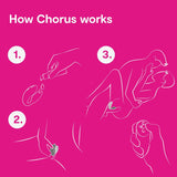Chorus by We-Vibe - Adjustable Couples Vibrator - App Controlled & Waterproof (Pink)