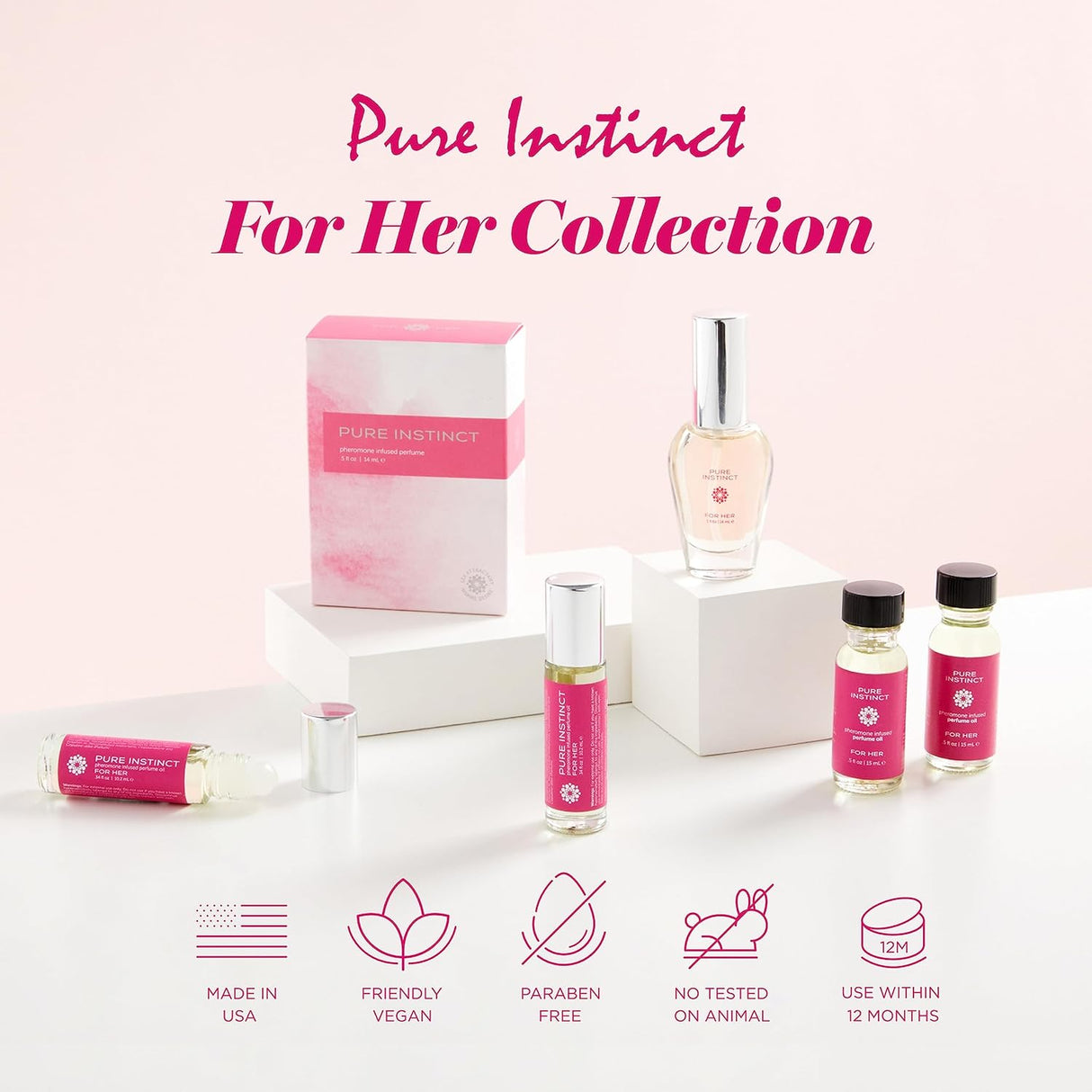 Pure Instinct For Her Pheromone Infused Perfume Spray