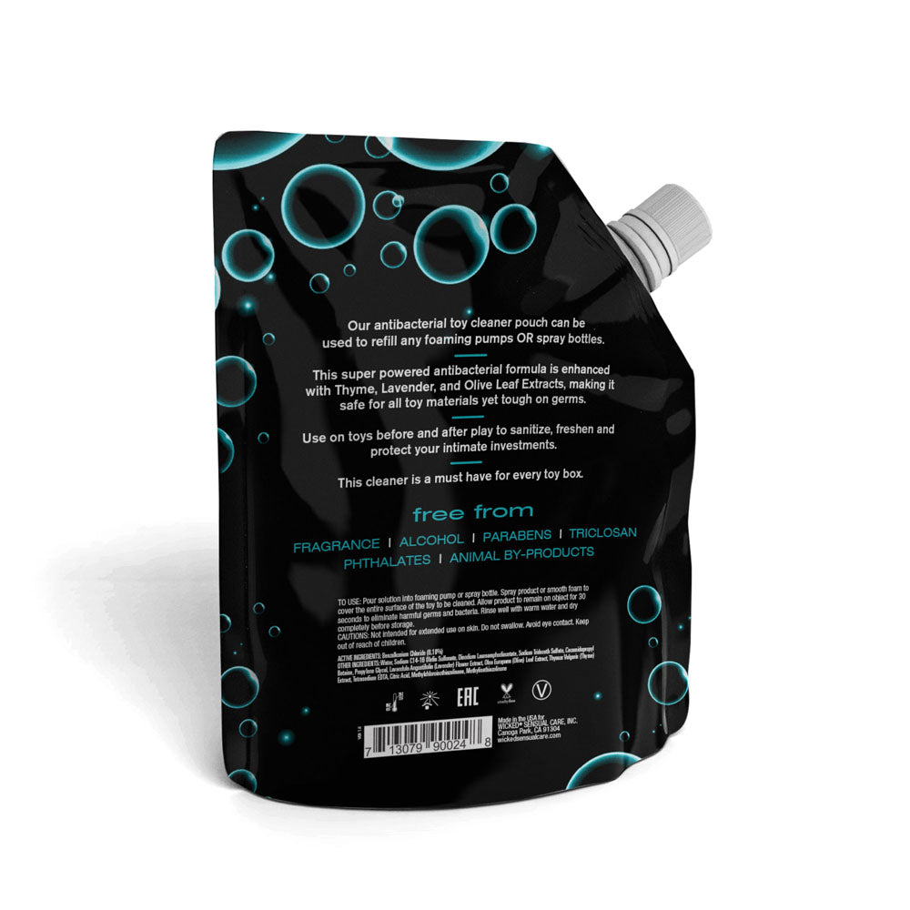 Wicked Antibacterial Toy Cleaner Refill 710mL – Foaming & Spray Bottle Compatible