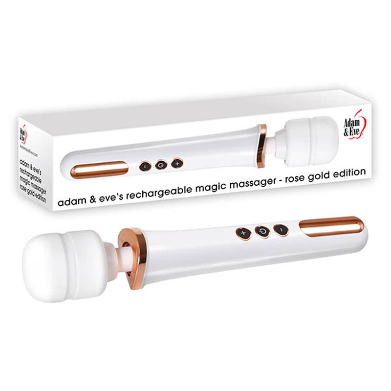 Adam & Eve Magic Wand Massager - Flexible, Smooth & Waterproof