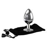 Adam & Eve Clear Gem Anal Butt Plug – Large