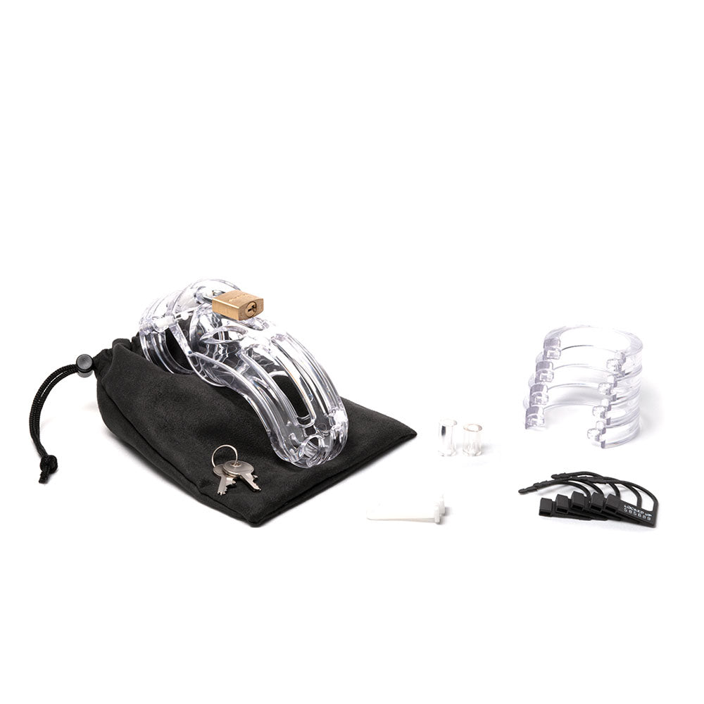 CB-X The Curve Chastity Cage Kit - 3.75"