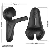 Vibrating Cock & Balls Ring - Remote Controlled & Waterproof